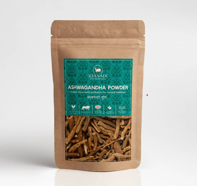 Idanadi® - Ashwagandha Powder | 100% Pure And Clean | Organic Indian Jadibooti | Withania Somnifera