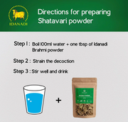 Idanadi® - Pure Brahmi Powder | Stress Relief | Hair Growth